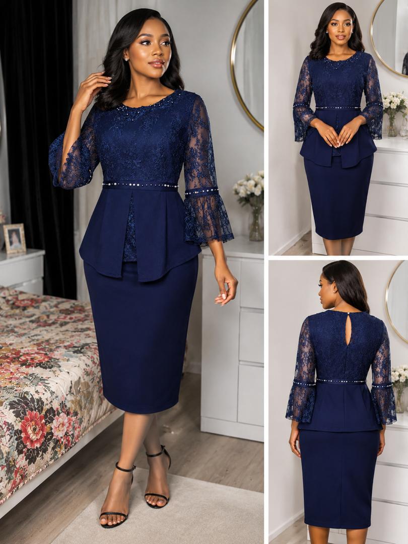 Navy Occasion Dress